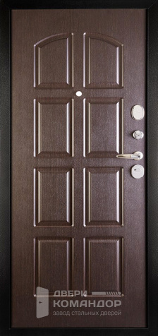 Дверь входная металлическая утепленная с терморазрывом №75 - внутренняя сторона