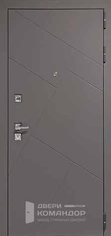 Уличная дверь в частный дом с терморазрывом №96 - наружная сторона