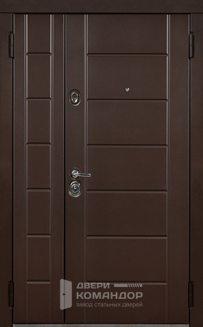 Полуторная входная дверь №14 - наружная сторона