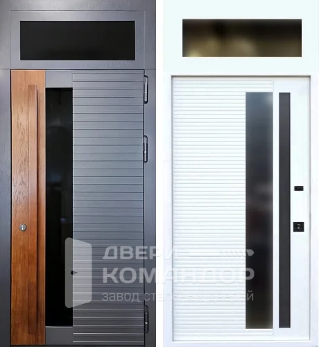 Дверь с фрамугой сверху №6