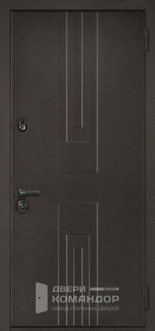 Дверь входная утепленная №8 размером 860x2050 мм - наружная сторона