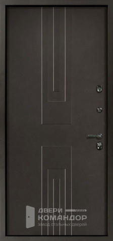 Дверь входная утепленная №8 размером 860x2050 мм - внутренняя сторона