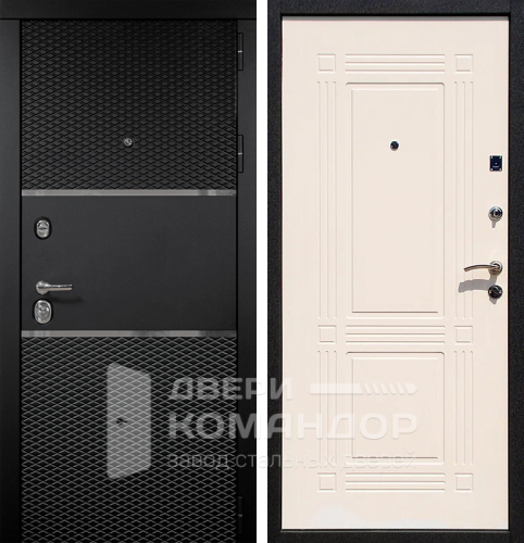 Входная дверь для квартиры черная №98