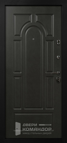 Дверь уличная металлическая утепленная №29 размером 860x2050 мм - внутренняя сторона