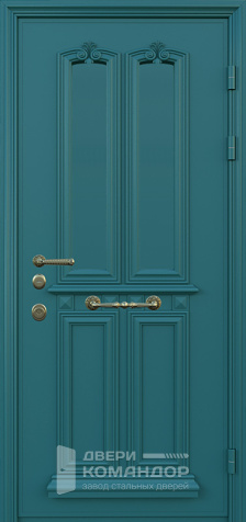 Входная дверь в английском стиле №81 - наружная сторона