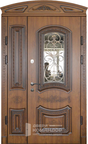 Входная дверь из массива дуба №16 - наружная сторона