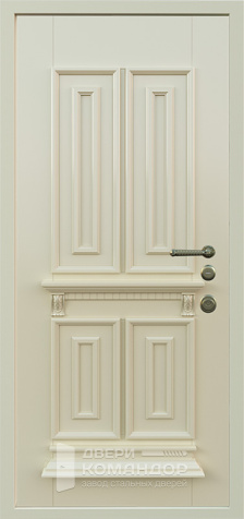 Входная дверь в дом в английском стиле №79 размером 860x2050 мм - внутренняя сторона