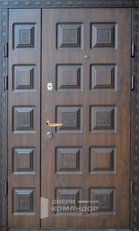 Дверь глухая из массива сосны №50 - наружная сторона