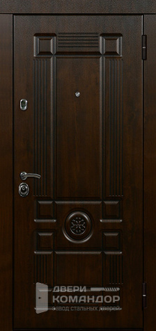 Входная дверь 3 контура уплотнения №36 размером 860x2050 мм - наружная сторона