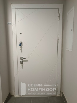 Входная дверь  пвх / зеркало змаль на заказ