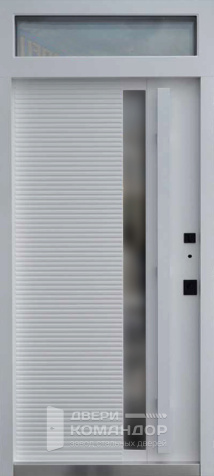 Распашная дверь с фрамугой №10 - внутренняя сторона