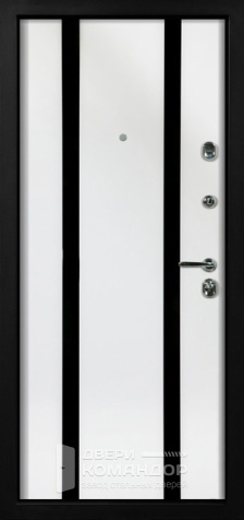 Входная дверь белая внутри №12 - внутренняя сторона