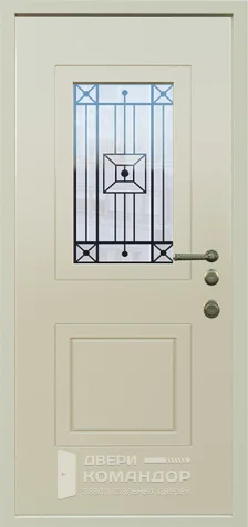 Уличная дверь со стеклом №17 - внутренняя сторона