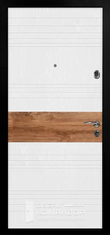 Дверь входная теплая для частного дома №63 размером 860x2050 мм - внутренняя сторона