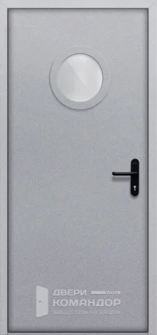 Дверь противопожарная однопольная с иллюминатором EI 60 №4 - внутренняя сторона