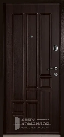 Входная уличная дверь в частный дом №39 размером 860x2050 мм - внутренняя сторона