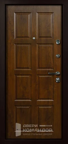 Входная дверь в квартиру с шумоизоляцией №23 размером 860x2050 мм - внутренняя сторона