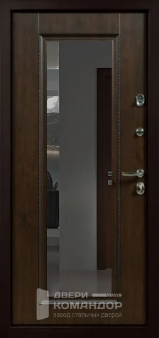 Непромерзающая входная дверь №44 размером 860x2050 мм - внутренняя сторона