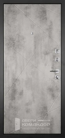 Уличная дверь в частный дом с терморазрывом №96 - внутренняя сторона