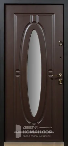 Входная дверь со стеклом в частный дом №13 размером 860x2050 мм - внутренняя сторона