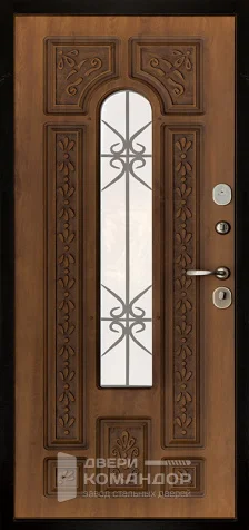 Входная дверь со стеклом №2 - внутренняя сторона