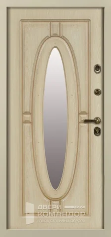 Входная дверь с окном №6 размером 860x2050 мм - внутренняя сторона