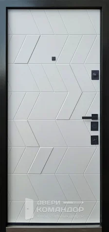 Теплая дверь в частный дом №77 размером 860x2050 мм - внутренняя сторона