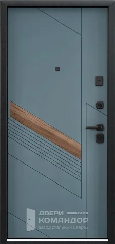 Входная термо дверь с утеплителем №78 размером 860x2050 мм - внутренняя сторона