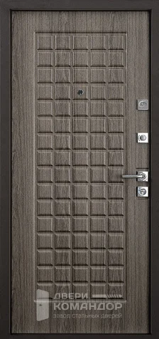 Дверь входная на дачу №20 размером 860x2050 мм - внутренняя сторона